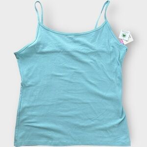 George Women's Fitted Camisole - Aqua Haze | L